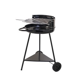 Round charcoal barbecue...