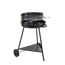 Round charcoal barbecue with windscreen and brazier Ø 47 cm