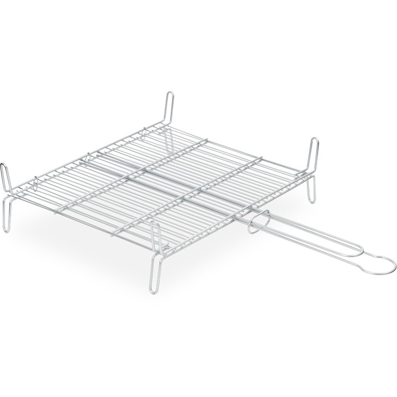 40x45 cm Parrilla estañada doble
