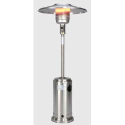 Patio Heater in Stainless steel