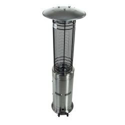 Cylindrical outdoor patio heater