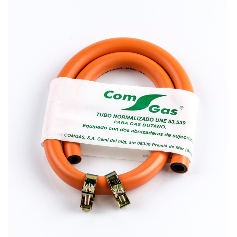 kit including: 0,6 m gas hose + 2 clamps