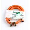 kit including: 0,6 m gas hose + 2 clamps