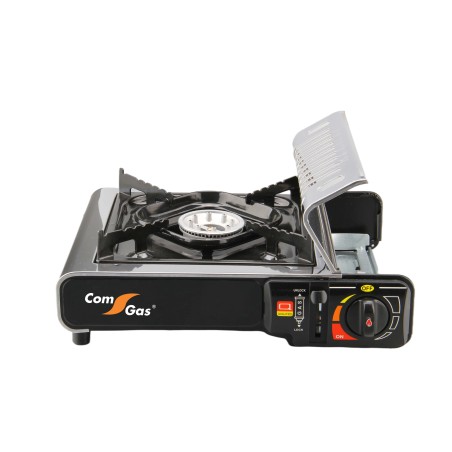 Cocina compacta con cartucho de gas incorporado ( No incluido)