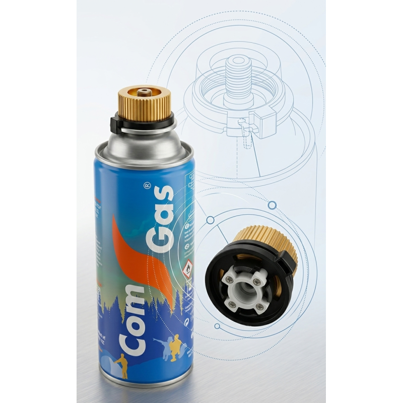 Adapter for 227g gas cartridges.