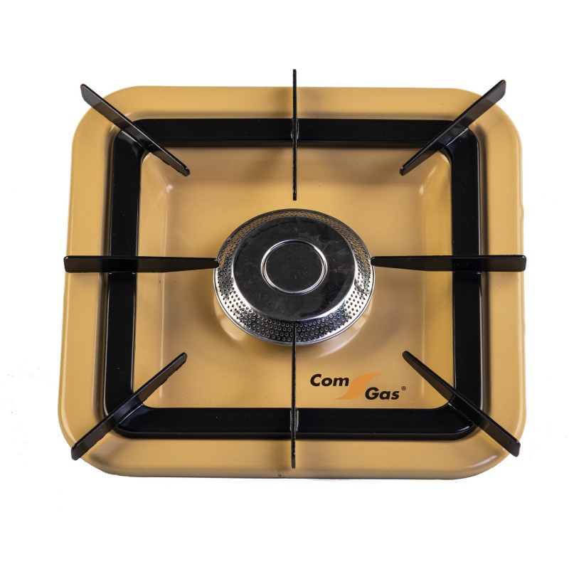 Square stove for campig gaz cylinder